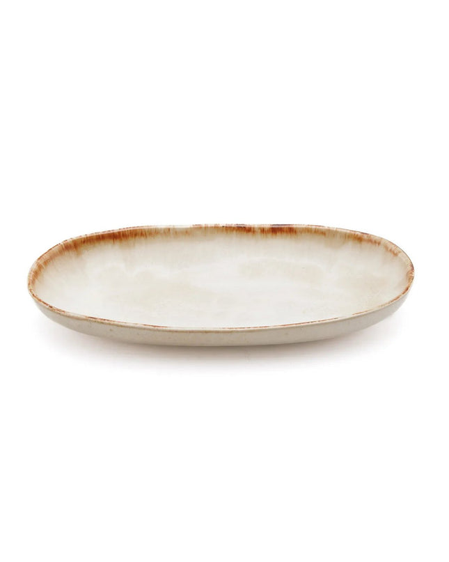 Het Cascais ovale bord - M - Set van 6