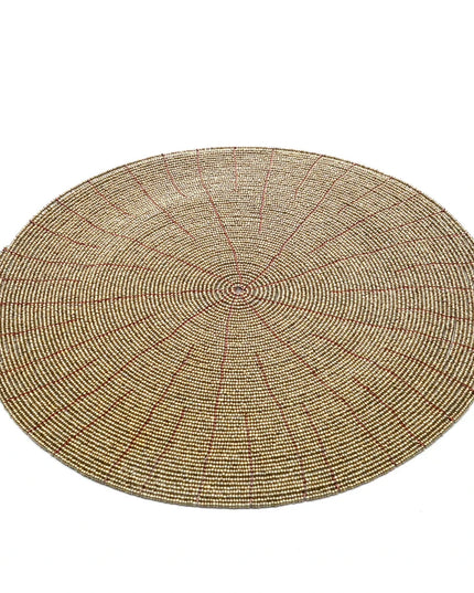 De Beaded Placemat - Goud