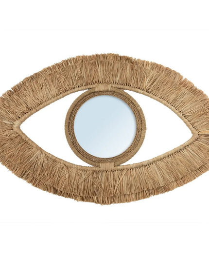 De Raffia Oogspiegel - Naturel - M
