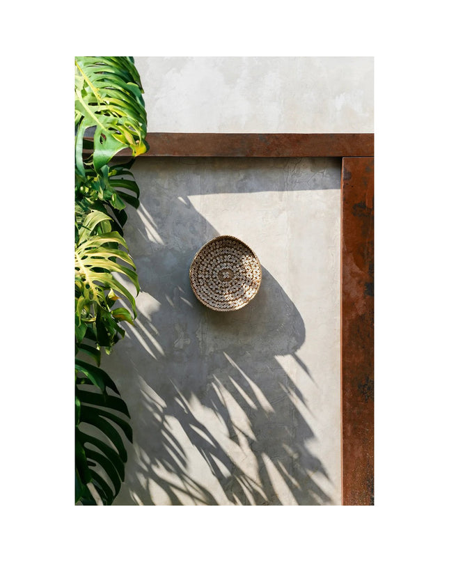 Het Costa Shell Bord - Natuurlijk Wit - M