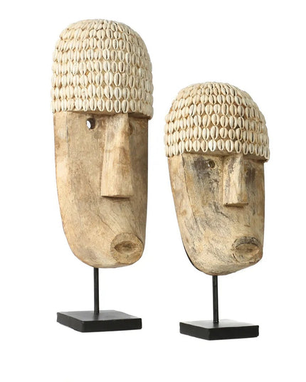 Het kauri-masker op standaard - groot