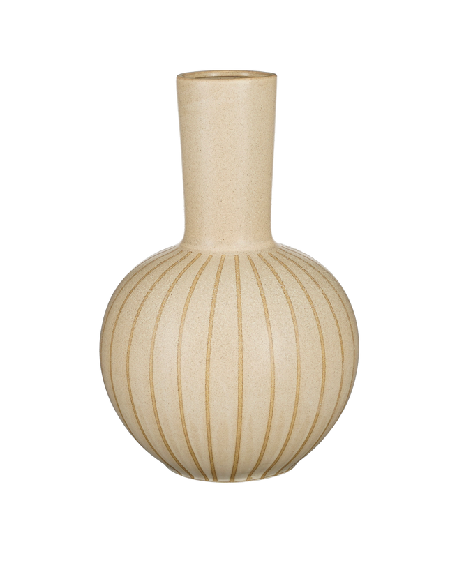 Holm Vaas - H52 x Ø34 cm - Keramiek - Crème