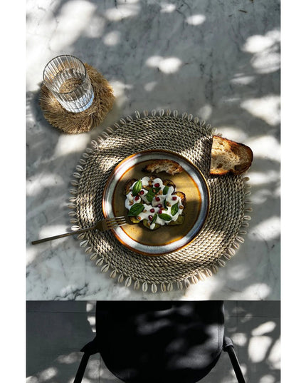 De Seagrass Shell Placemat - Natuurlijk