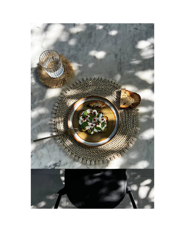 De Seagrass Shell Placemat - Natuurlijk