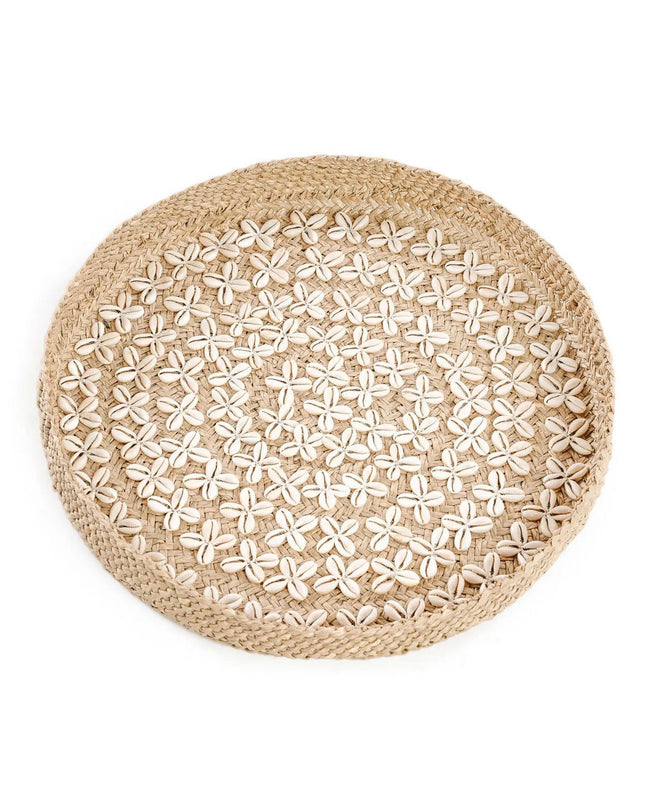 Het Costa Shell Bord - Natuurlijk Wit - M