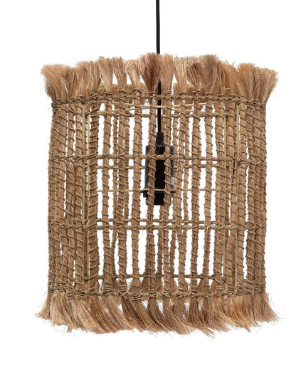 De Abaca Vogelkooi Hanger - Naturel - M