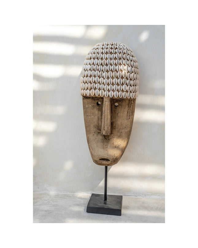 Het kauri-masker op standaard - groot