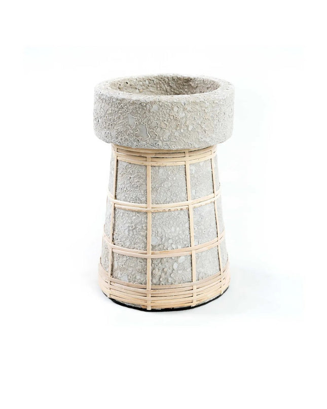 De Serene Kaarsenhouder - Beton Naturel - L