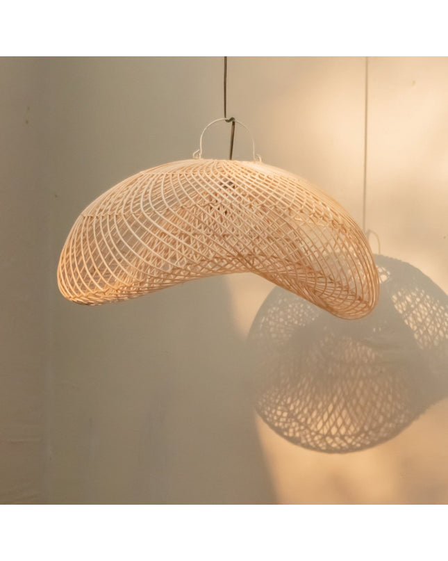 Rotanlamp | Lampenkap PADMA (2 maten)