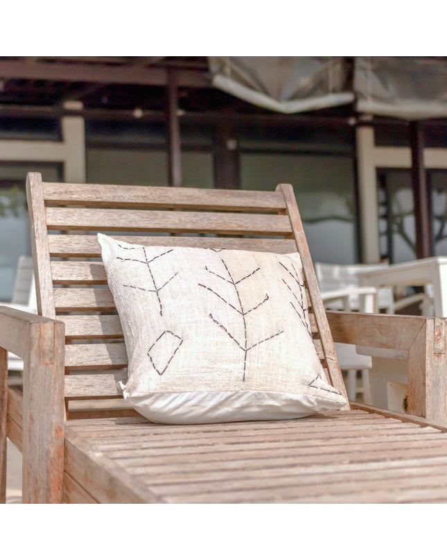 Handgeweven kussensloop SERAJA 40x40 of 50x50 cm decoratieve kussenhoes bankkussen van katoen