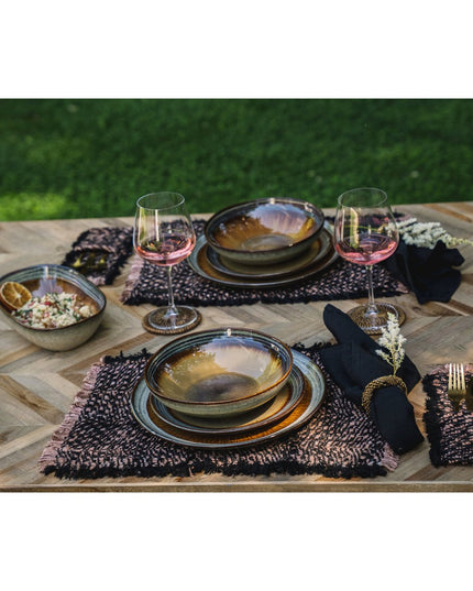 The Oh My Gee Placemat - Zwart Koper