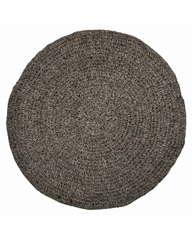 Het Zeegras Tapijt - Naturel Zwart - 200